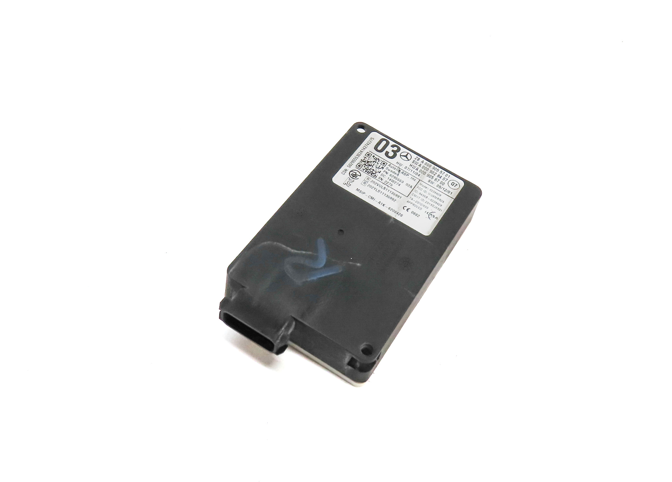 2015 MERCEDES GL550 (X166) REAR RIGHT BLIND SPOT RADAR SENSOR MODULE — exact item pictured